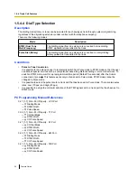 Preview for 96 page of Panasonic KX-TDE100 Features Manual