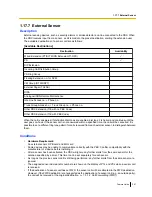 Preview for 207 page of Panasonic KX-TDE100 Features Manual