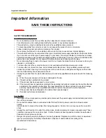 Preview for 8 page of Panasonic KX-TDE100 Installation Manual