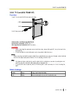 Preview for 99 page of Panasonic KX-TDE100 Installation Manual