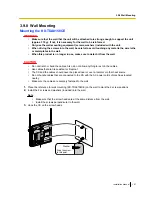 Preview for 187 page of Panasonic KX-TDE100 Installation Manual