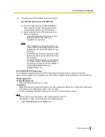 Preview for 81 page of Panasonic KX-TDE100 Network Manual