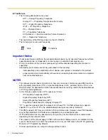 Preview for 4 page of Panasonic KX-TDE100 Operating Manual