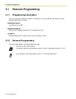 Preview for 164 page of Panasonic KX-TDE100 Operating Manual