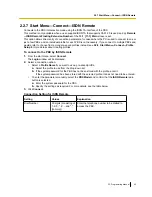 Preview for 43 page of Panasonic KX-TDE100 Pc Programming Manual