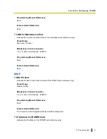 Preview for 131 page of Panasonic KX-TDE100 Pc Programming Manual