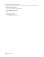 Preview for 182 page of Panasonic KX-TDE100 Pc Programming Manual