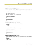 Preview for 343 page of Panasonic KX-TDE100 Pc Programming Manual