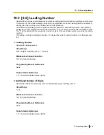 Предварительный просмотр 849 страницы Panasonic KX-TDE100 Pc Programming Manual