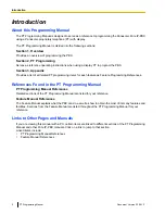 Preview for 2 page of Panasonic KX-TDE100 Pt Programming Manual