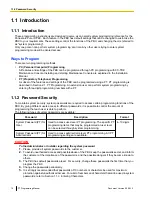 Preview for 10 page of Panasonic KX-TDE100 Pt Programming Manual