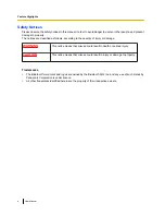 Preview for 6 page of Panasonic KX-TDE100 User Manual