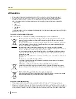 Preview for 12 page of Panasonic KX-TDE100 User Manual