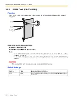 Preview for 88 page of Panasonic KX-TDE110 Installation Manual