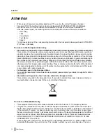 Preview for 12 page of Panasonic KX-TDE200 User Manual