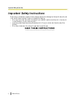 Preview for 8 page of Panasonic KX-TDE600 Installation Manual