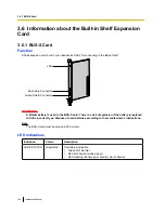 Preview for 144 page of Panasonic KX-TDE600 Installation Manual