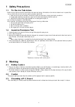 Preview for 3 page of Panasonic KX-TDE600GR Service Manual