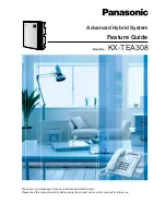 Preview for 1 page of Panasonic KX-TEA308 Features Manual