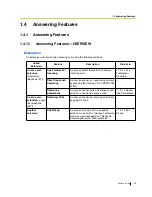 Preview for 35 page of Panasonic KX-TEA308 Features Manual