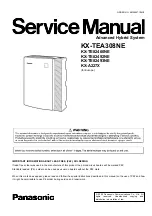 Preview for 1 page of Panasonic KX-TEA308NE Service Manual