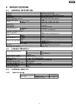 Preview for 9 page of Panasonic KX-TEA308NE Service Manual