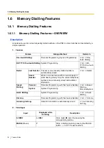 Preview for 54 page of Panasonic KX-TES824 Features Manual