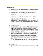 Preview for 5 page of Panasonic KX-TES824 Installation Manual