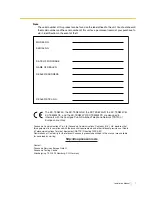 Preview for 7 page of Panasonic KX-TES824 Installation Manual