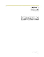 Preview for 21 page of Panasonic KX-TES824 Installation Manual