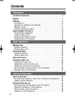 Предварительный просмотр 4 страницы Panasonic KX-TG1000N - 2.4GHz Cordless Phone Operating Instructions Manual