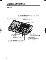 Предварительный просмотр 6 страницы Panasonic KX-TG1000N - 2.4GHz Cordless Phone Operating Instructions Manual