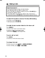 Предварительный просмотр 24 страницы Panasonic KX-TG1000N - 2.4GHz Cordless Phone Operating Instructions Manual