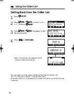 Предварительный просмотр 30 страницы Panasonic KX-TG1000N - 2.4GHz Cordless Phone Operating Instructions Manual