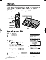 Предварительный просмотр 42 страницы Panasonic KX-TG1000N - 2.4GHz Cordless Phone Operating Instructions Manual