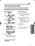 Предварительный просмотр 49 страницы Panasonic KX-TG1000N - 2.4GHz Cordless Phone Operating Instructions Manual