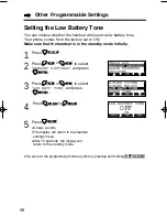 Предварительный просмотр 50 страницы Panasonic KX-TG1000N - 2.4GHz Cordless Phone Operating Instructions Manual