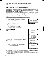 Предварительный просмотр 54 страницы Panasonic KX-TG1000N - 2.4GHz Cordless Phone Operating Instructions Manual