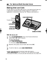 Предварительный просмотр 56 страницы Panasonic KX-TG1000N - 2.4GHz Cordless Phone Operating Instructions Manual