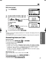 Предварительный просмотр 57 страницы Panasonic KX-TG1000N - 2.4GHz Cordless Phone Operating Instructions Manual