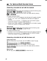 Предварительный просмотр 60 страницы Panasonic KX-TG1000N - 2.4GHz Cordless Phone Operating Instructions Manual