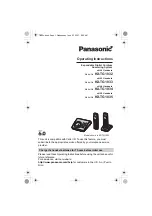 Panasonic KX-TG1031 Operating Instructions Manual предпросмотр