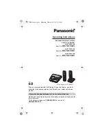 Panasonic KX-TG1032C Operating Instructions Manual предпросмотр