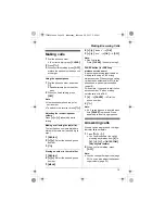 Предварительный просмотр 15 страницы Panasonic KX-TG1032C Operating Instructions Manual