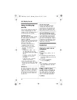 Предварительный просмотр 20 страницы Panasonic KX-TG1032C Operating Instructions Manual