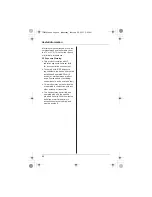 Предварительный просмотр 44 страницы Panasonic KX-TG1032C Operating Instructions Manual