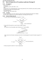 Предварительный просмотр 48 страницы Panasonic KX-TG1034 Service Manual