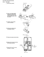 Предварительный просмотр 52 страницы Panasonic KX-TG1034 Service Manual