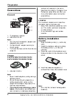 Preview for 6 page of Panasonic KX-TG1070E Operating Instructions Manual