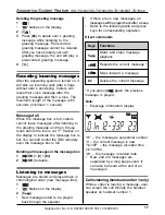 Preview for 17 page of Panasonic KX-TG1070E Operating Instructions Manual